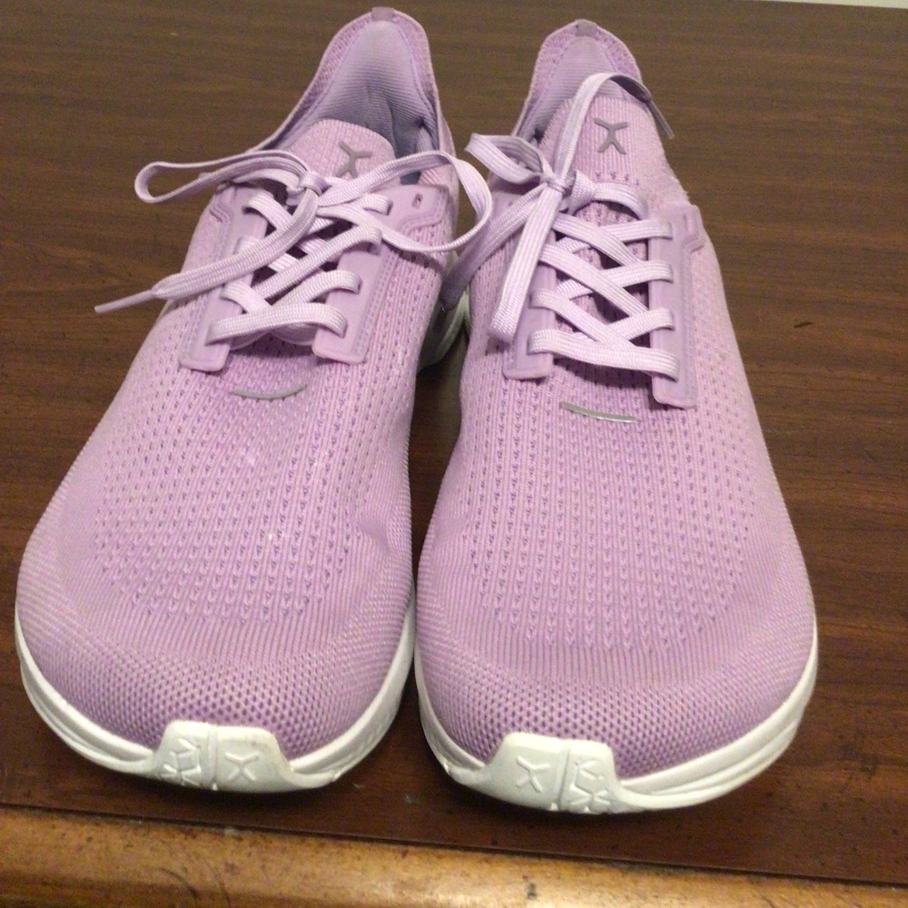 FLUX ADAPT knit wide toe box supportive cushioned heel sneakers SZ 11.5 - Picture 2 of 10
